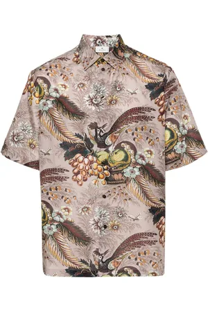 Etro Camisa bowling con estampado floral