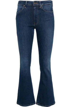 Dondup Jeans bootcut Mandy con tiro alto