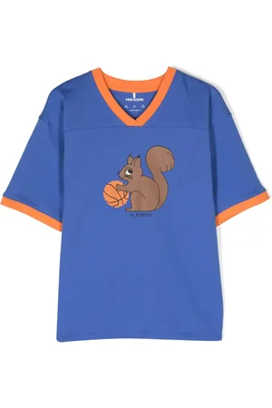 Mini Rodini Playera con ardillas estampadas