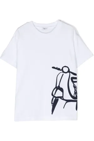Il gufo Playera con estampado gráfico