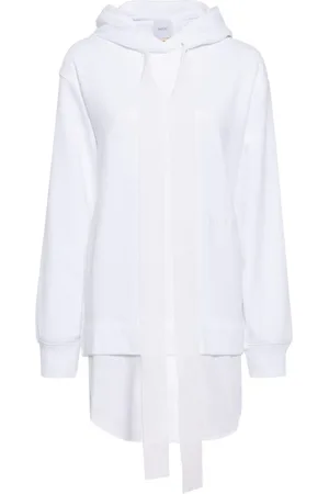 Patou Vestido estilo hoodie en trompe l