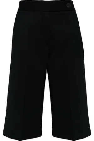 STUDIO NICHOLSON Shorts con tiro alto