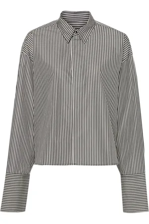 Ami Camisa corta con motivo de rayas