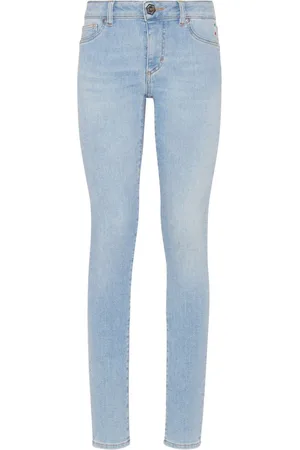 Philipp Plein Skinny jeans con tiro medio