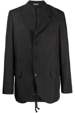 Comme des Garçons Blazer a rayas con cordón