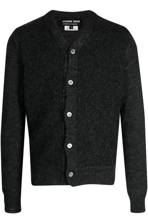 Comme des Garçons Cárdigan con botones y cuello en V