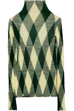Burberry Suéter tejido con cuello alto