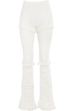 Retrofete Pantalones tejidos de crochet Kyla