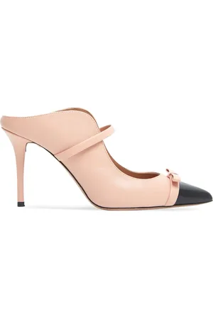 MALONE SOULIERS Mules Blanca con tacón de 85mm