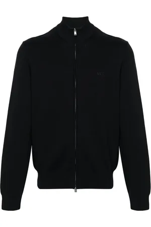 HUGO BOSS Cárdigan con cuello de tortuga