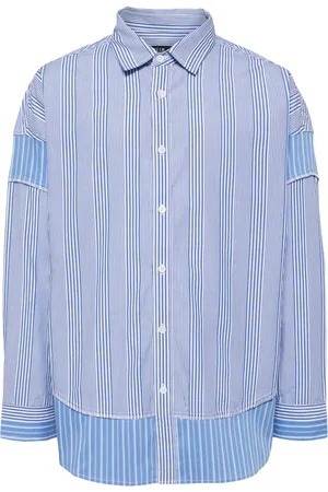 FIVE CM Camisa con paneles y estampado de rayas