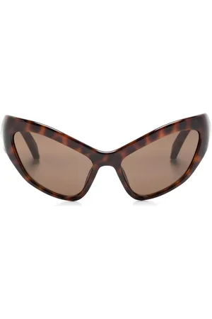 Balenciaga Lentes de sol con armazón oversize