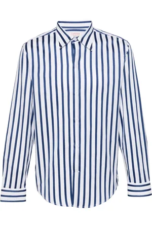 Fursac Camisa con rayas estampadas