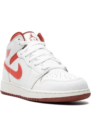 Jordan Tenis Air Jordan 1 Mid SE White/Dune Red