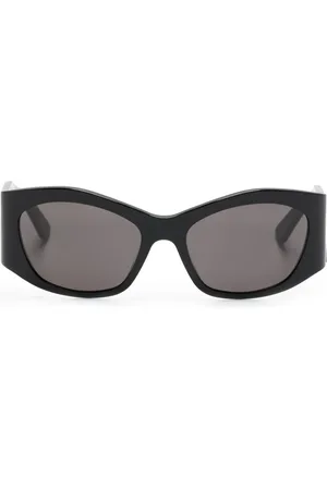 Balenciaga Lentes de sol con armazón rectangular