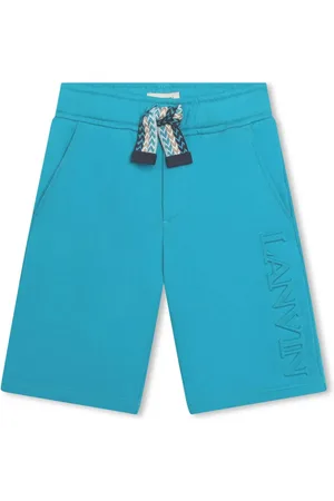 Lanvin Shorts con logo en relieve