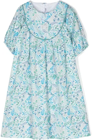Il gufo Vestido con estampado floral