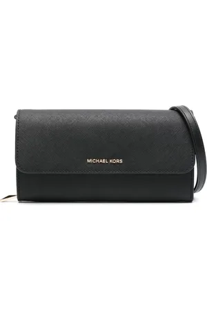 Michael Kors Cartera con placa del logo