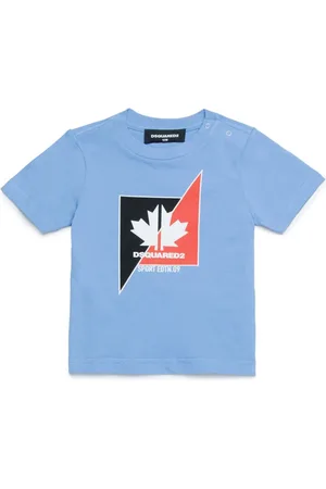 Dsquared2 Playera con motivo de hoja de arce