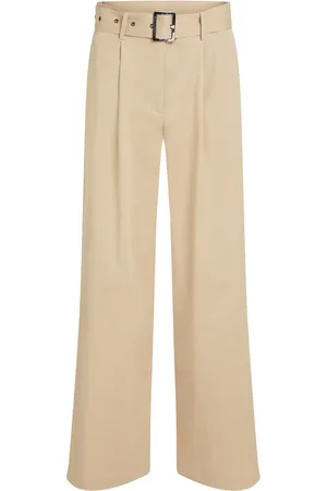 Karl Lagerfeld Pantalones anchos con tiro alto