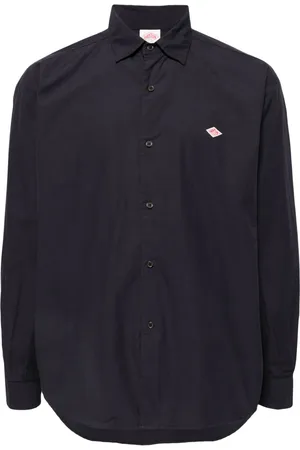 DANTON Camisa con aplique del logo