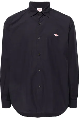 DANTON Camisa con aplique del logo