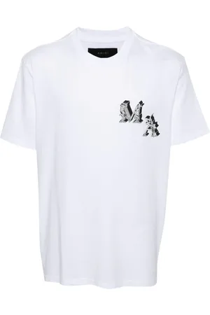 AMIRI Playera angel afelpado
