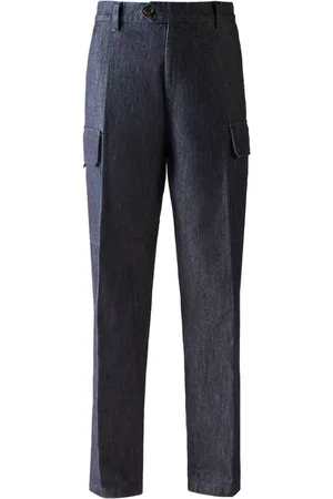 Hogan Pantalones de mezclilla con bolsillos cargo