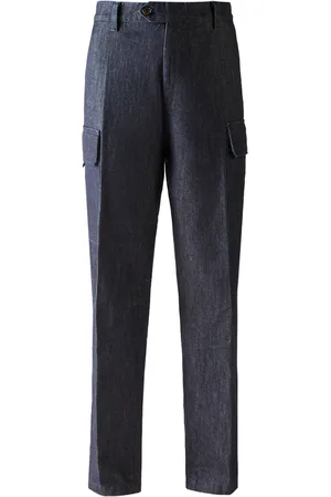 Hogan Pantalones de mezclilla con bolsillos cargo