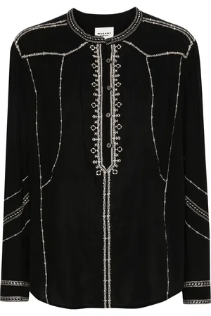 Marant Etoile Blusa bordada Pelson