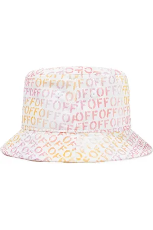 OFF-WHITE Gorro de pescador con logo estampado