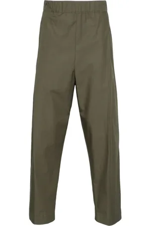 LANEUS Pantalones tapered drop crotch