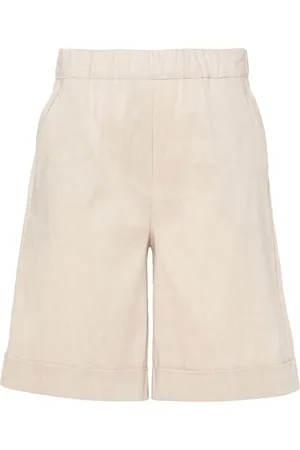 D.EXTERIOR Shorts de vestir con tiro alto