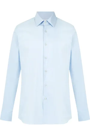 Prada Camisa slim de popelina
