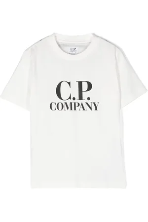 C.P. Company Playera con logo estampado