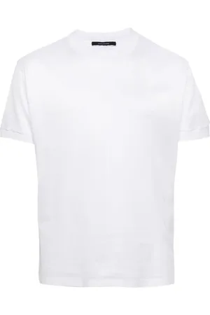 TAGLIATORE Playera con cuello redondo