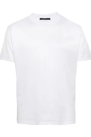 TAGLIATORE Playera con cuello redondo