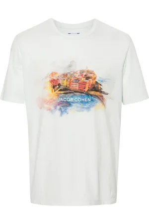 Jacob Cohen Playera con ilustración estampada