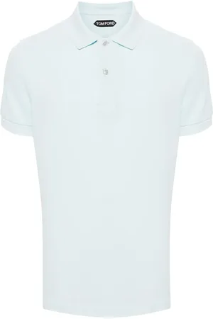 Tom Ford Playera tipo polo con ribete trenzado