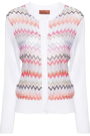 Missoni Cárdigan tejido de crochet