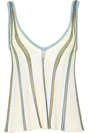 FORTE FORTE Top tejido con cuello en V