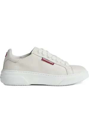 Dsquared2 Tenis con agujetas y logo en relieve