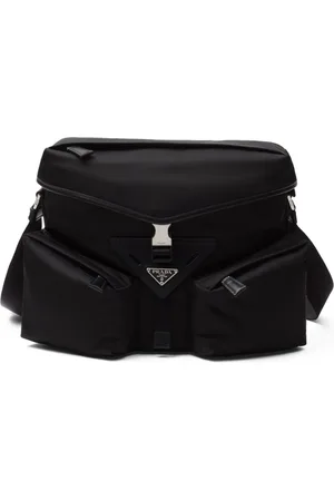 Prada Bolsa de viaje con logo triangular