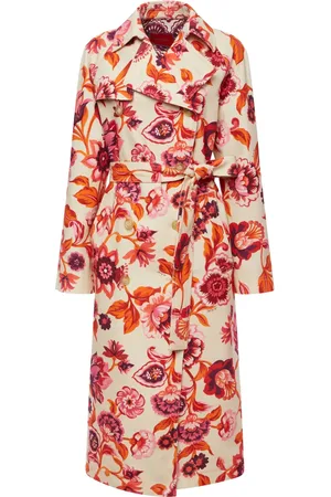 La DoubleJ Gabardina estampado floral
