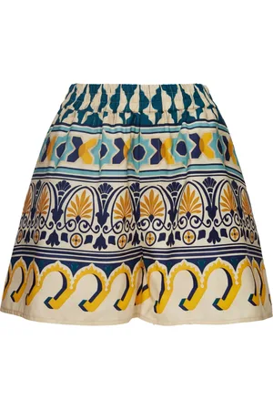 La DoubleJ Shorts con estampado abstracto