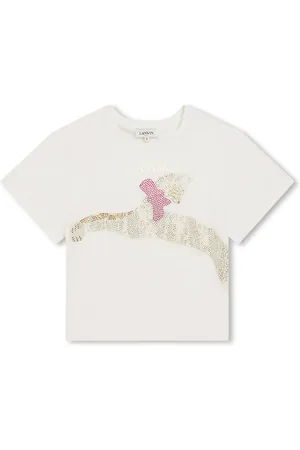 Lanvin Playera con logo estampado