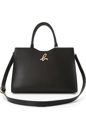AGNÈS B. Tote con placa del logo