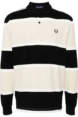 Fred Perry Playera tipo polo con rayas estampadas
