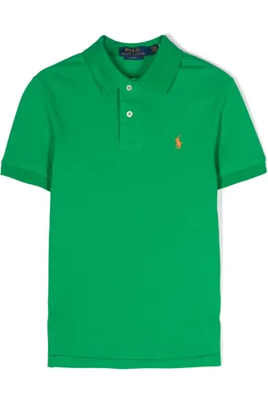 Ralph Lauren Playera tipo polo con motivo bordado