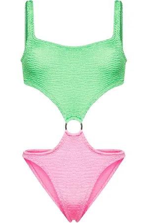 Para Mi Traje de baño Olivia con diseño color block